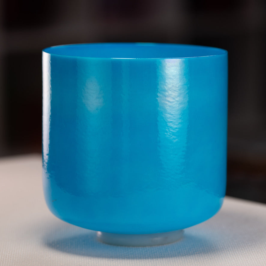 9" G+30 Serenity Sky Crystal Singing Bowl from Bowls of Sound