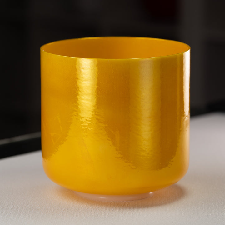 9" G+43 Honeycomb Crystal Singing Bowl from Sacred Singing Bowls™