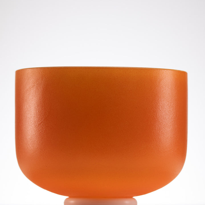 10" B-29 Setting Sun Frosted Crystal Singing Bowl