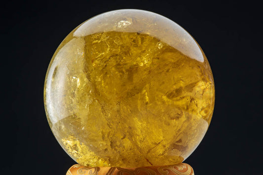 Large Citrine Sphere