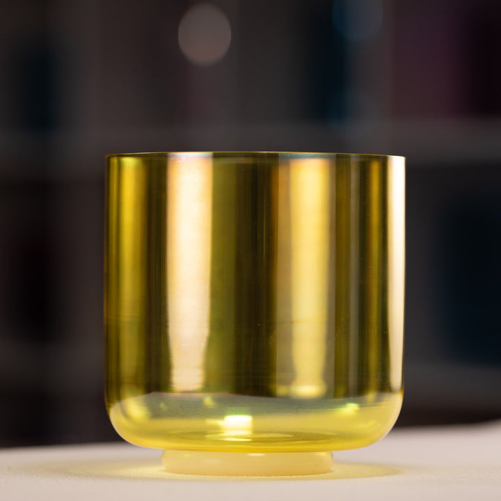 7.5" C#+43 Radiant Sun Crystal Singing Bowl