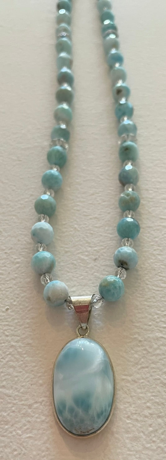 Larimar Necklace