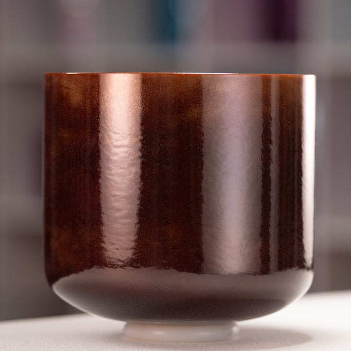 10" F-25 Sacred Ground Crystal Singing Bowl