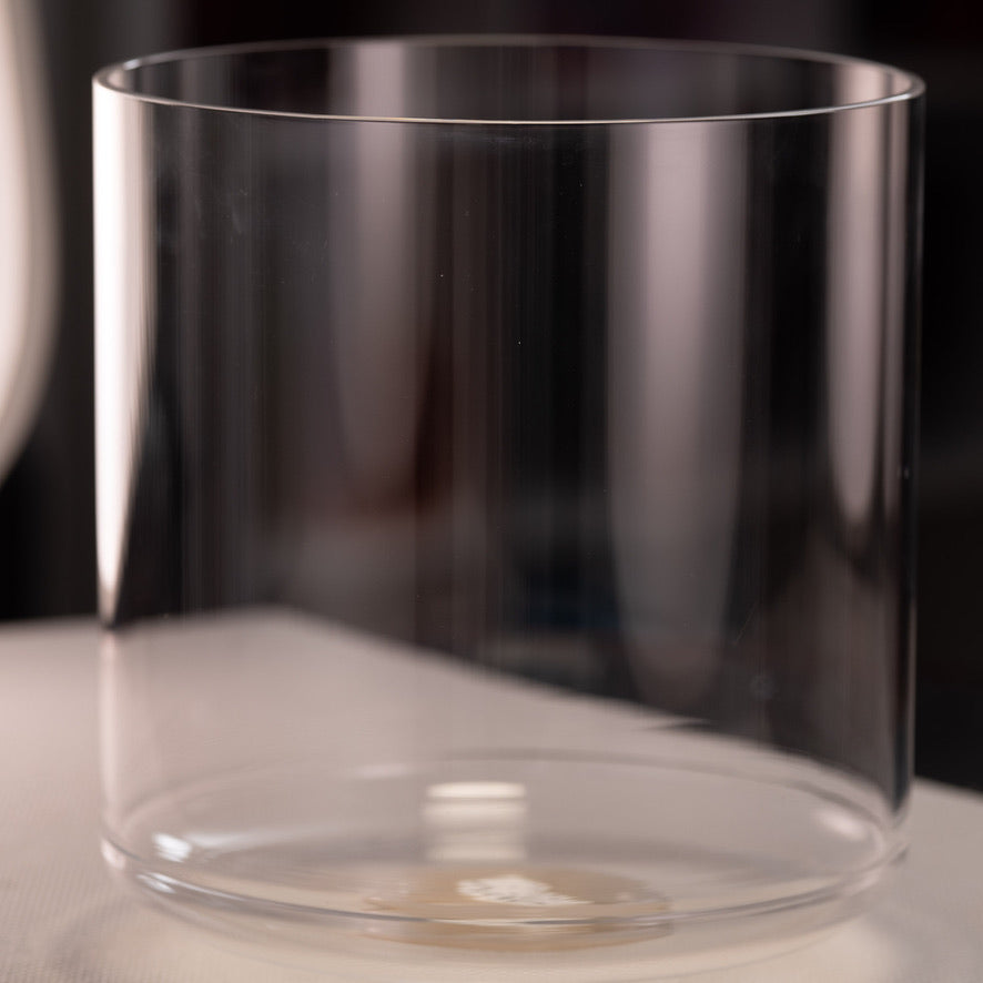 11" A-16 Clear Quartz Crystal Sacred Symphony Bowl, Tall