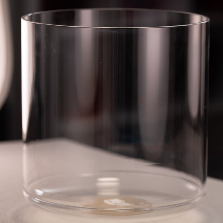 11" A-16 Clear Quartz Crystal Sacred Symphony Bowl, Tall