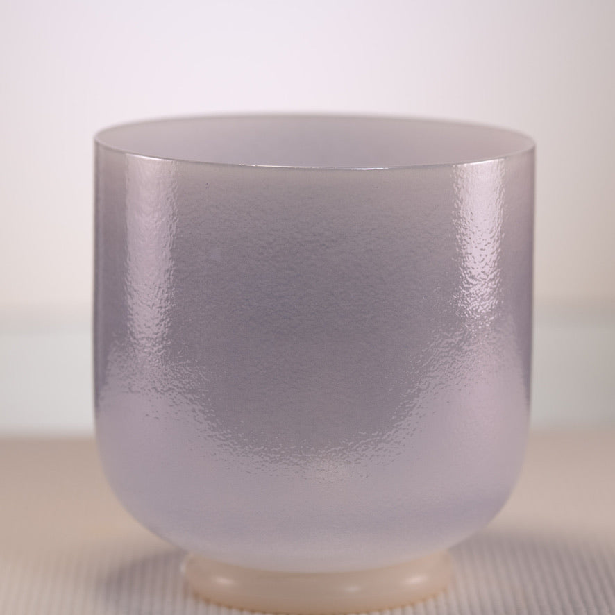 7" A+15 Majestic Moon Celestial Frosted Crystal Singing Bowl