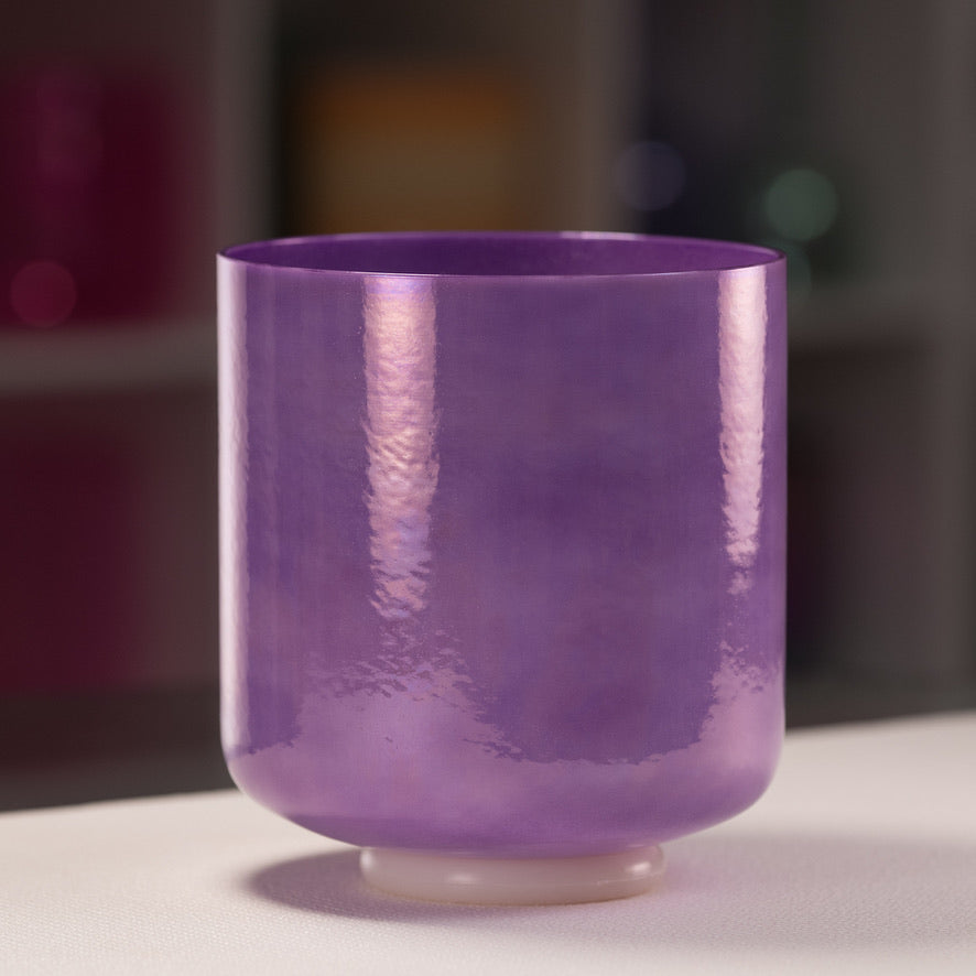 8" C+33 Lilac Blossom Crystal Singing Bowl