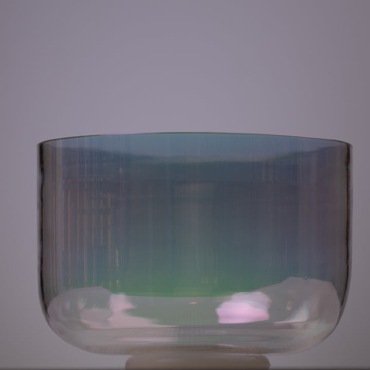 9.5" D-45 Prismatic Crystal Singing Bowl