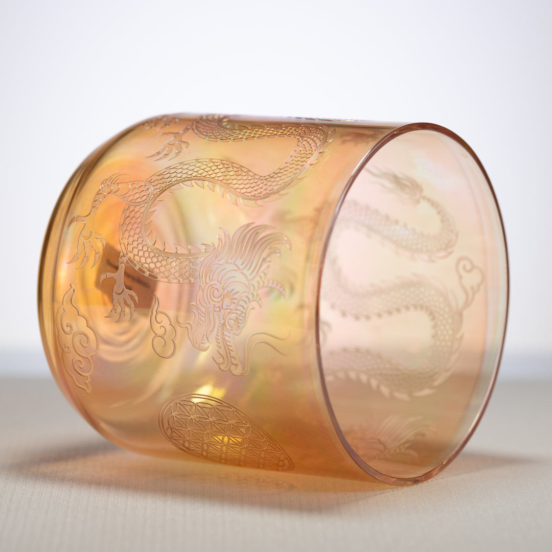 7" G+49 Sacred Fire Dragon Singing Bowl