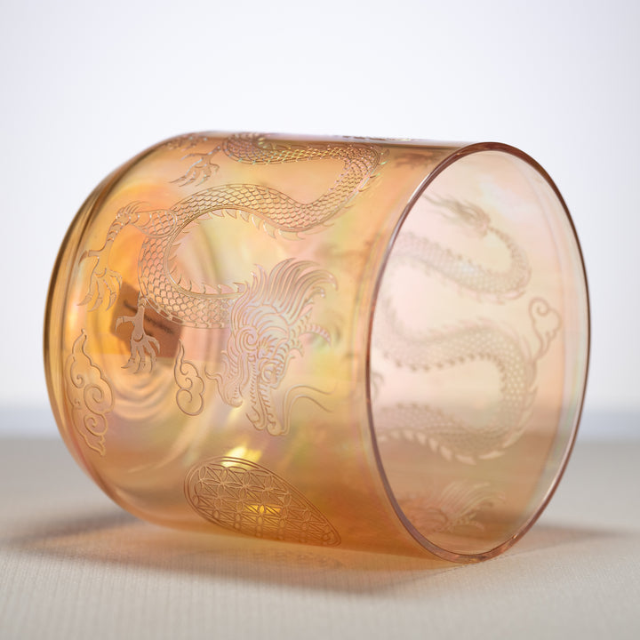 7" G+49 Sacred Fire Dragon Singing Bowl