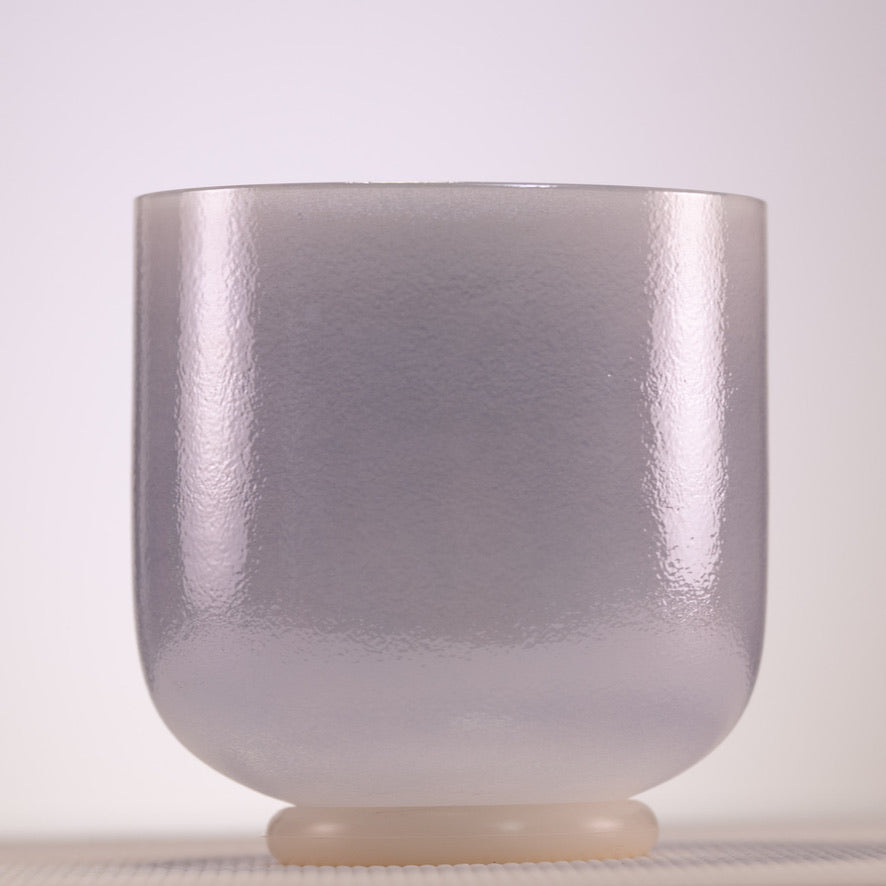 7" A+15 Majestic Moon Celestial Frosted Crystal Singing Bowl