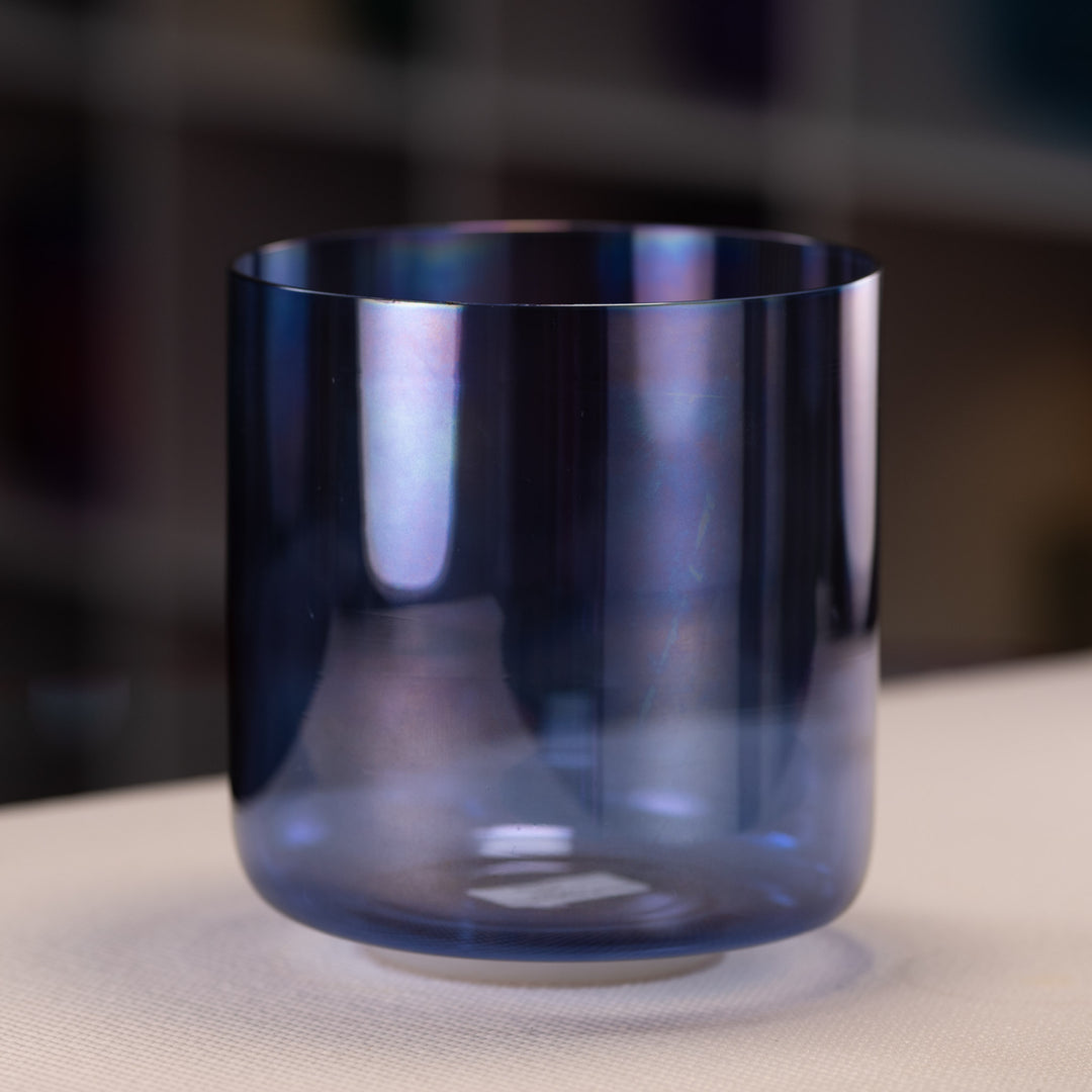 7.75" A#-21 Indigo Child Crystal Singing Bowl
