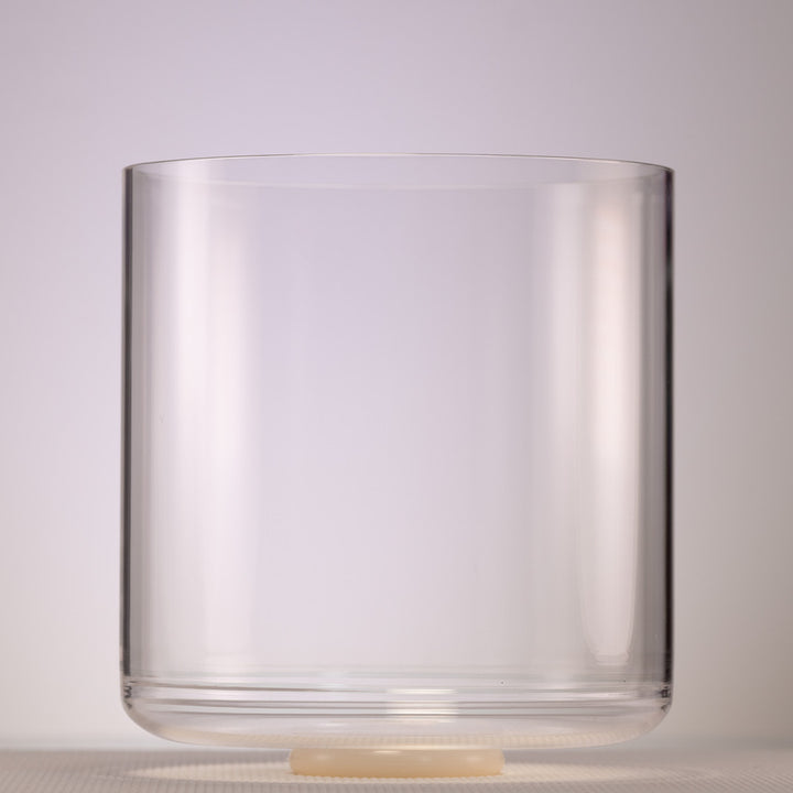 11" A-16 Clear Quartz Crystal Sacred Symphony Bowl, Tall