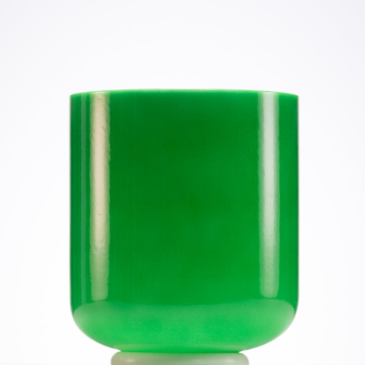 7" D+25 Emerald Heart Crystal Singing Bowl