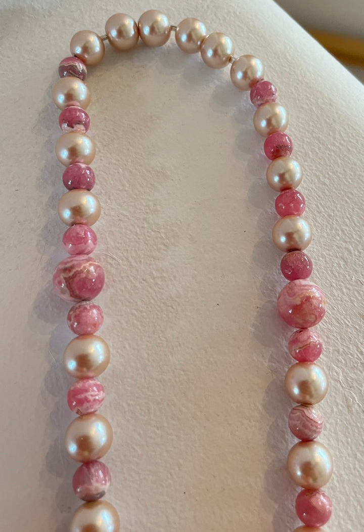 Rhodochrosite Necklace