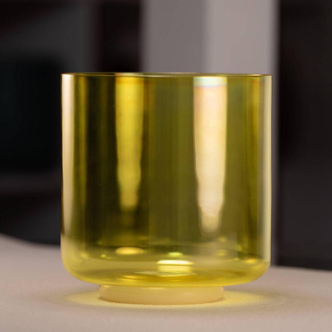 7.25" C#-40 Radiant Sun Crystal Singing Bowl