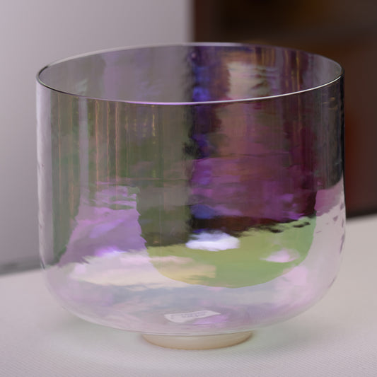 11.75" B+24 Prismatic Crystal Singing Bowl