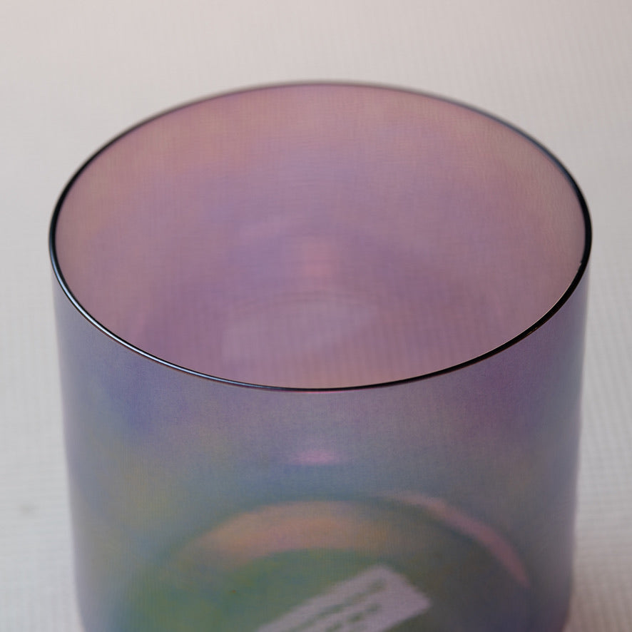 Amethyst Activation crystal singing bowl