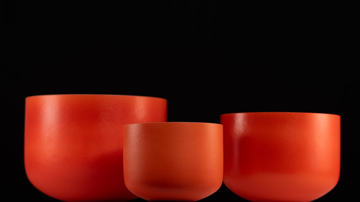 Setting Sun Singing Bowl Set Set in A Major