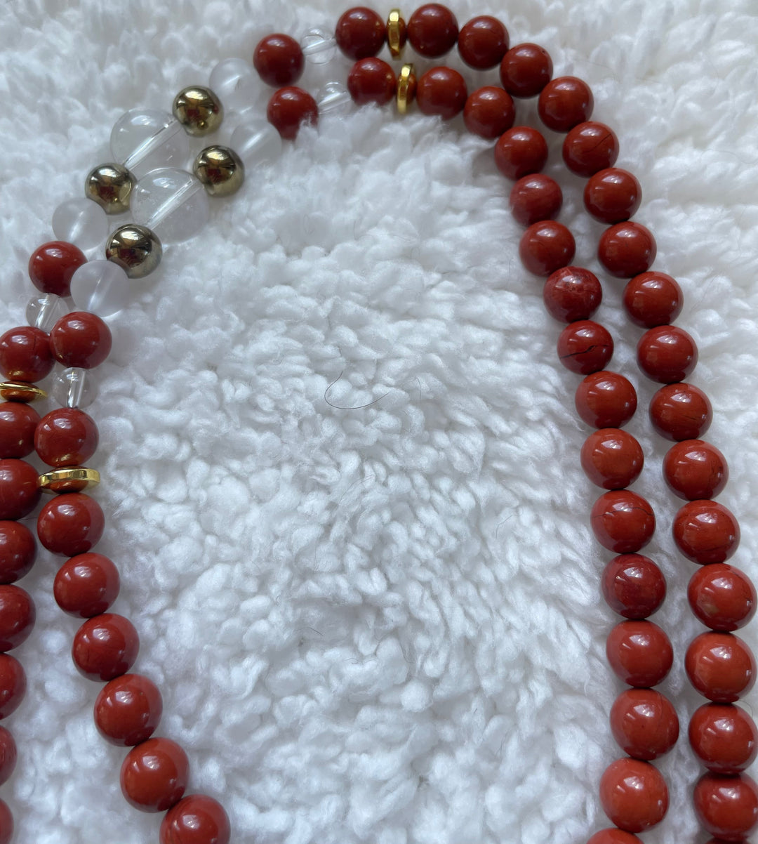 Red Jasper Mala