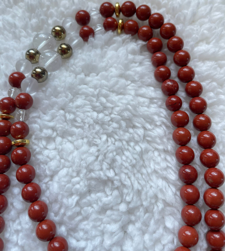 Red Jasper Mala