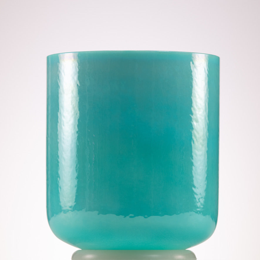 6" A-39 Turquoise Tide Crystal Singing Bowl