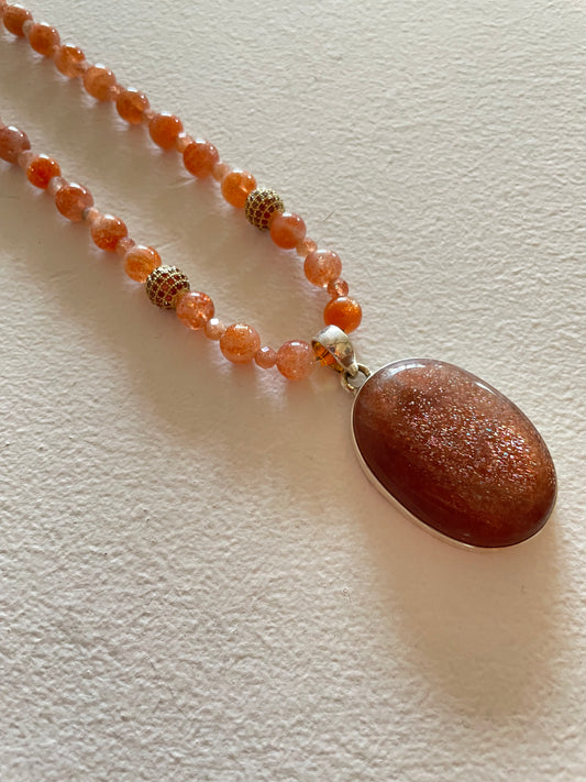 Sunstone Necklace