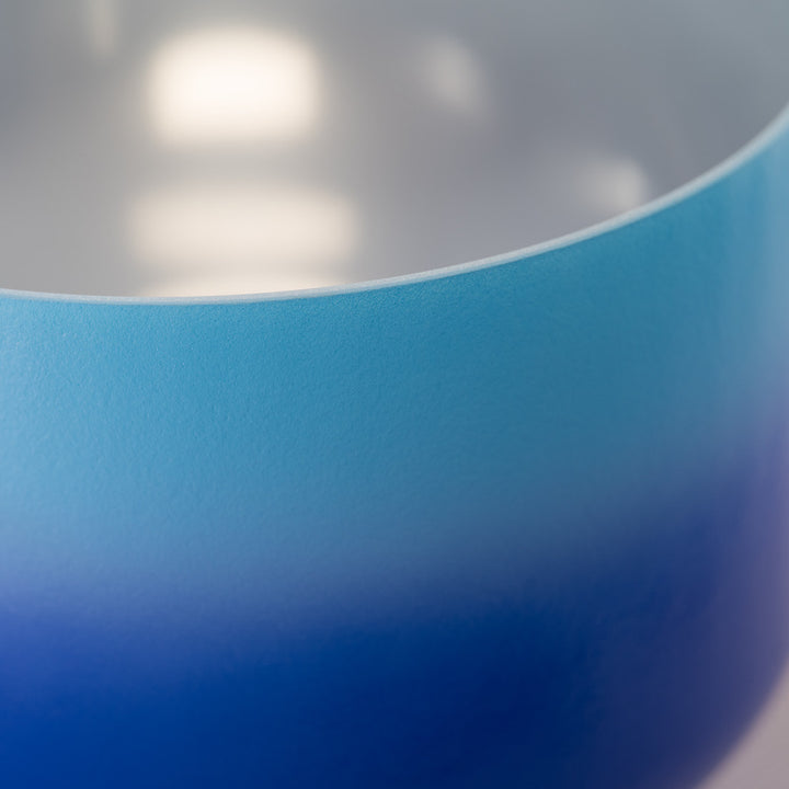 12" C#-29 Frosted Father Sky Crystal Singing Bowl