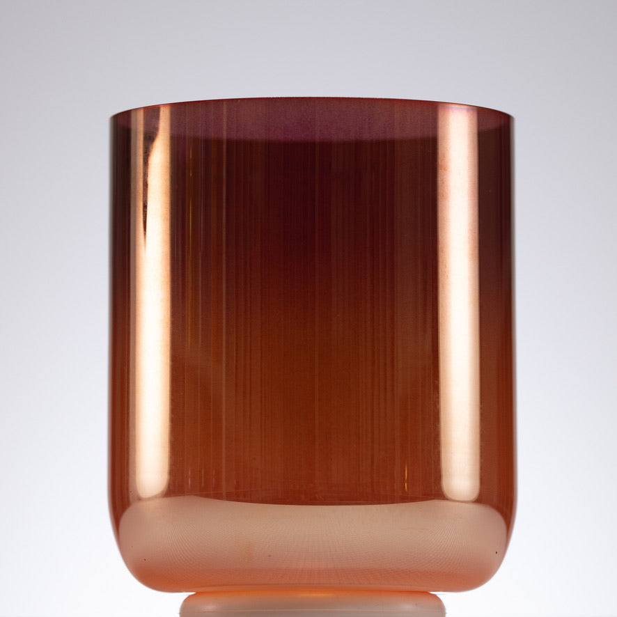 6.5" D-33 Sunset Bloom Crystal Singing Bowl
