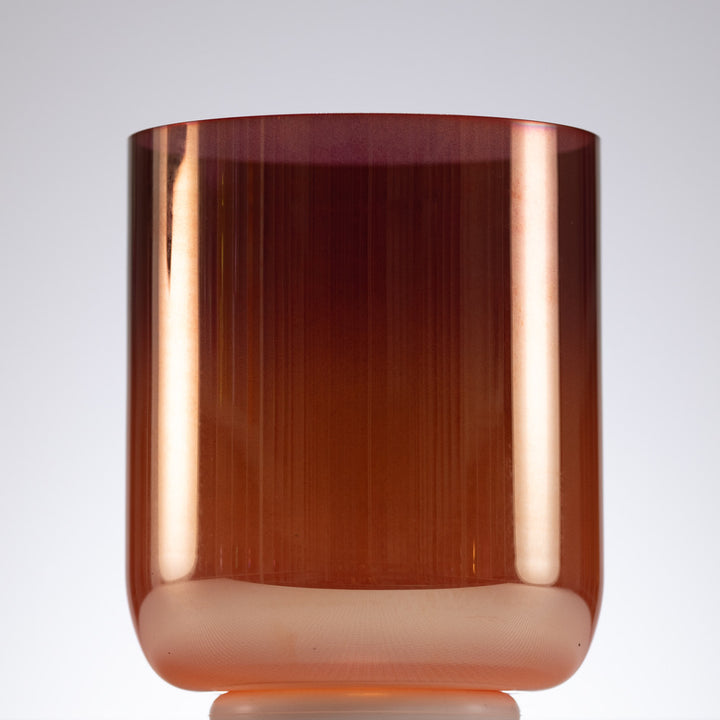 6.5" D-33 Sunset Bloom Crystal Singing Bowl