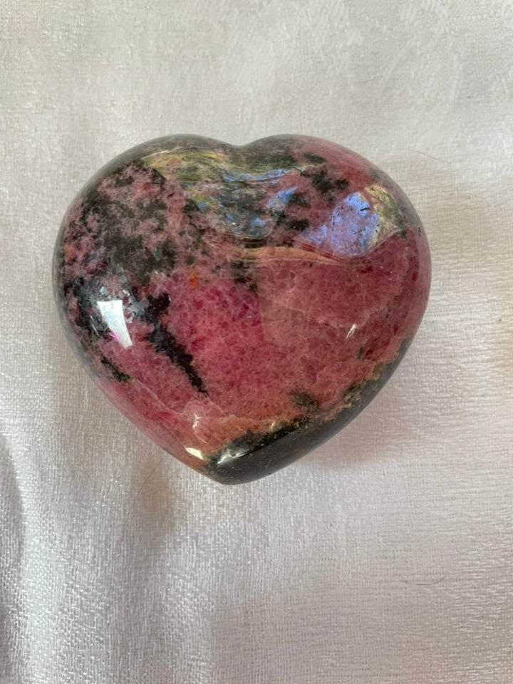 Royal Rhodonite Heart