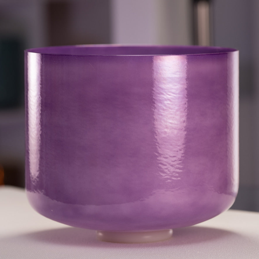 12" A+20 Lilac Blossom Crystal Singing Bowl