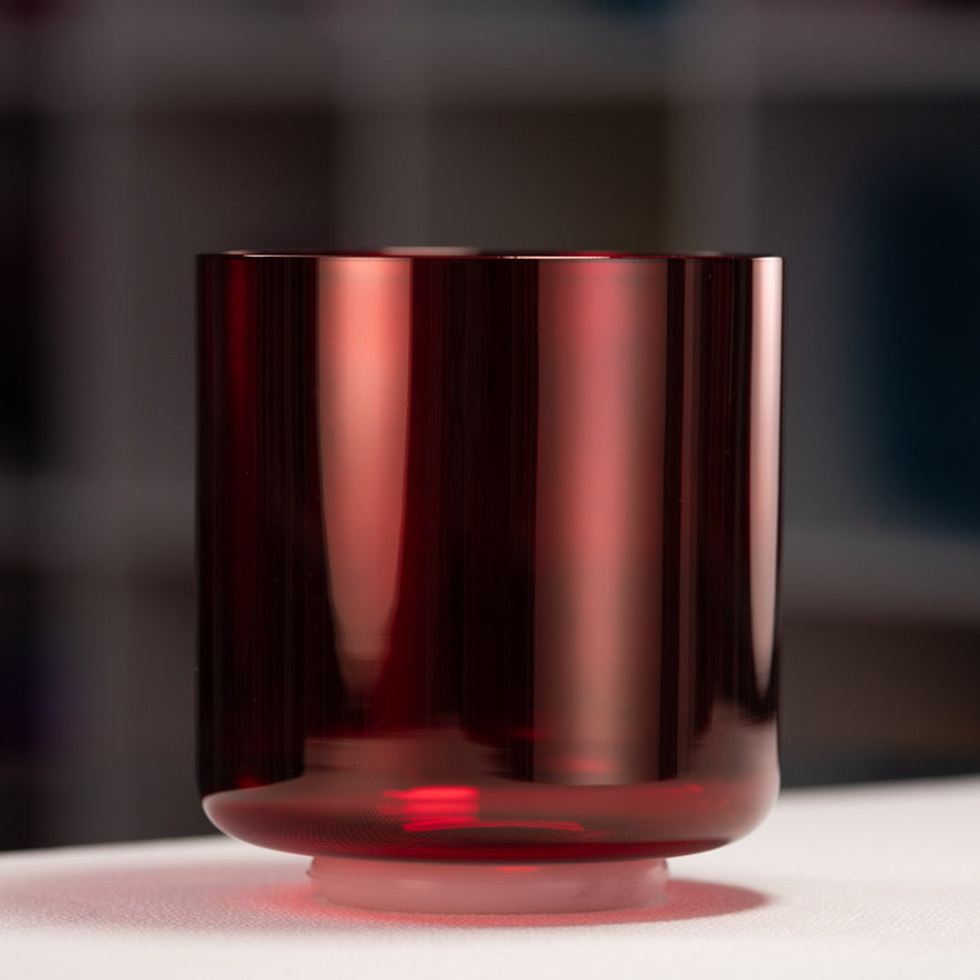 7" A#-16 Ruby Ray Crystal Singing Bowl
