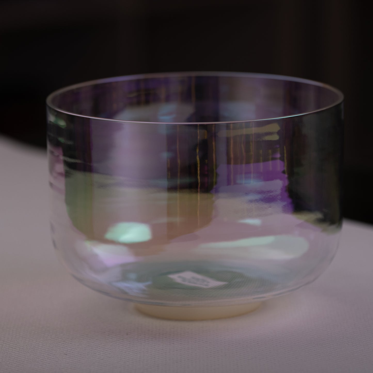 9.75" B-22 Prismatic Crystal Singing Bowl, Sacred Singing Bowls