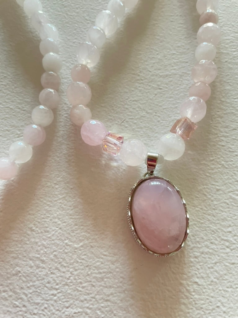 Rose Quartz Mala