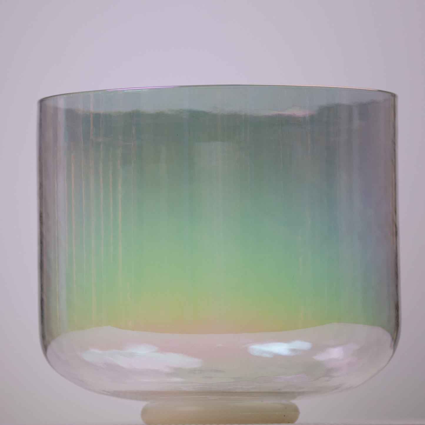 10" D-8 Prismatic Crystal Singing Bowl