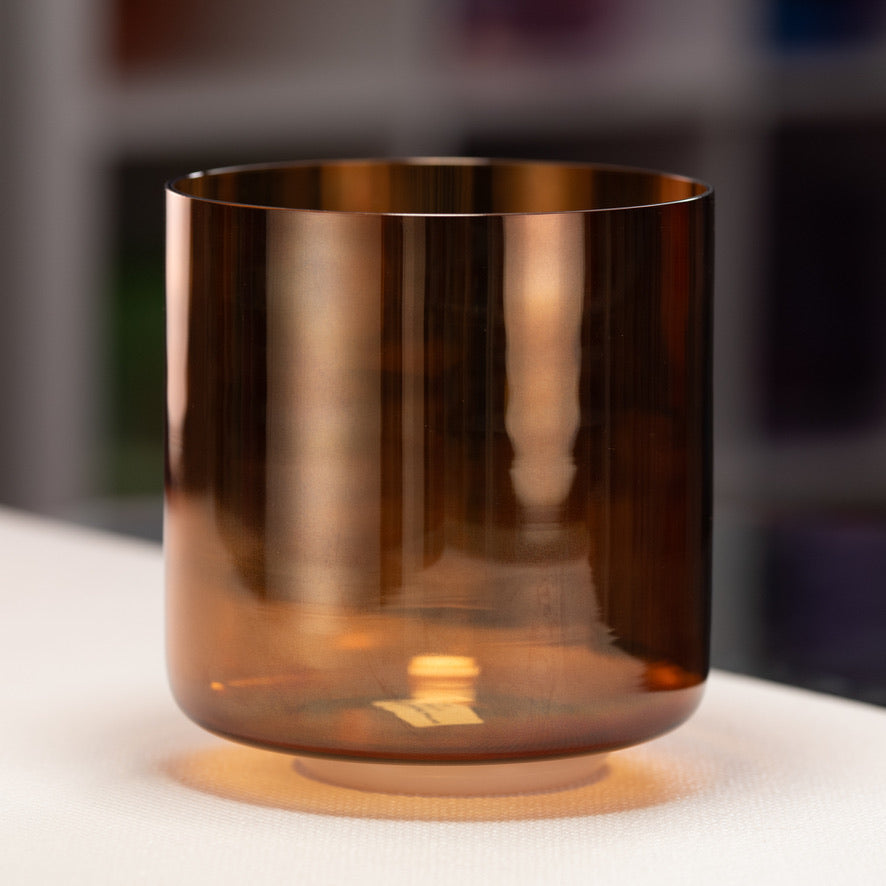 7.5" C+44 Sacred Ground Crystal Singing Bowl