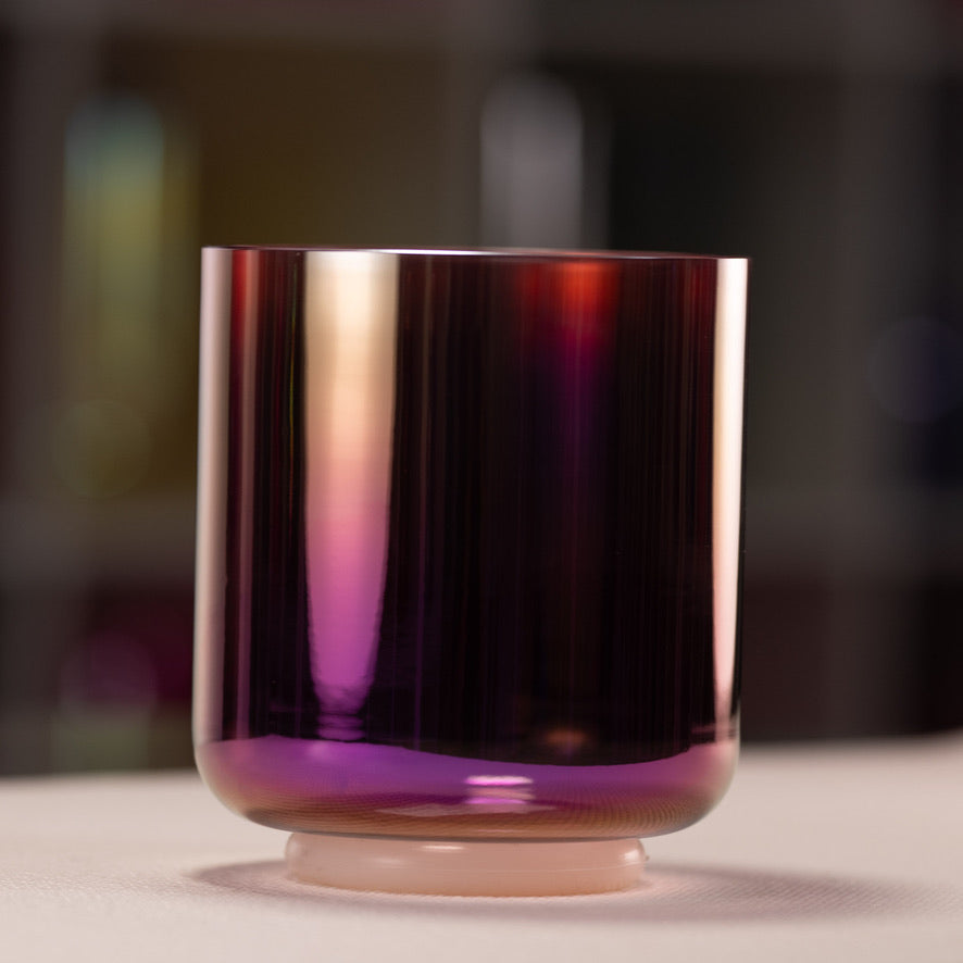 6.5" G-46 Amethyst Activation Crystal Singing Bowl