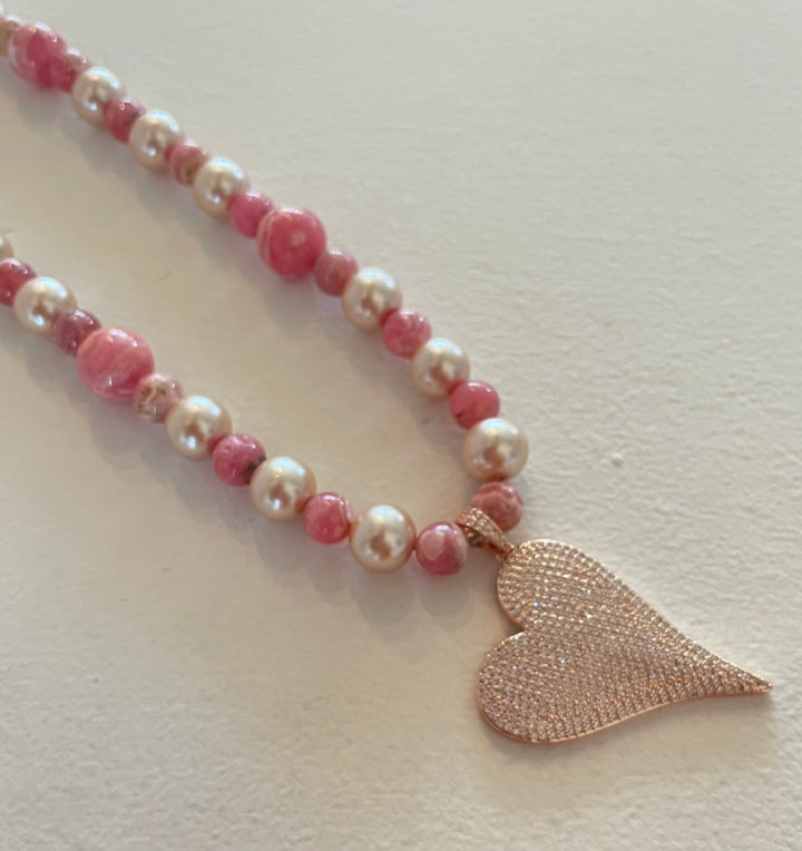 Rhodochrosite Necklace