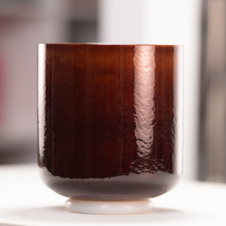 7" F+34 Sacred Ground Crystal Singing Bowl