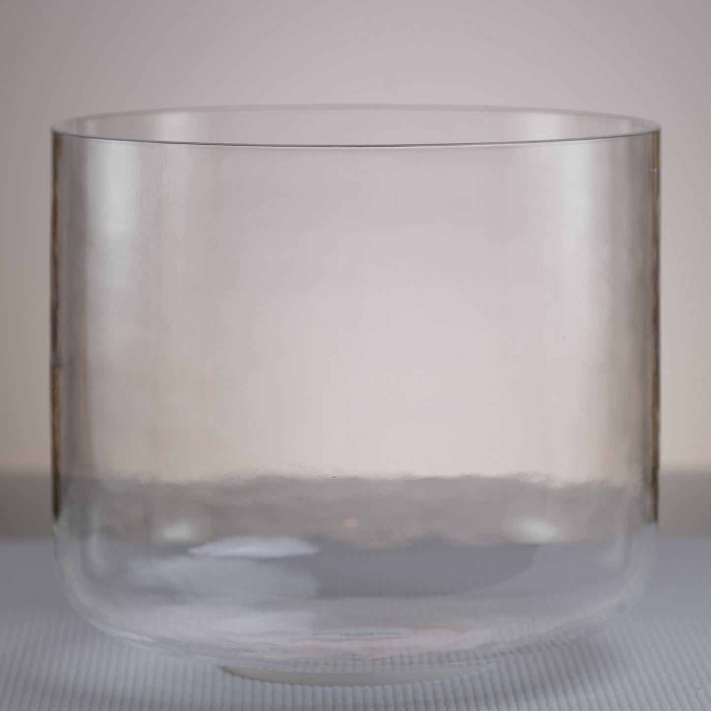 11" E-43 Clear Quartz Crystal Singing Bowl