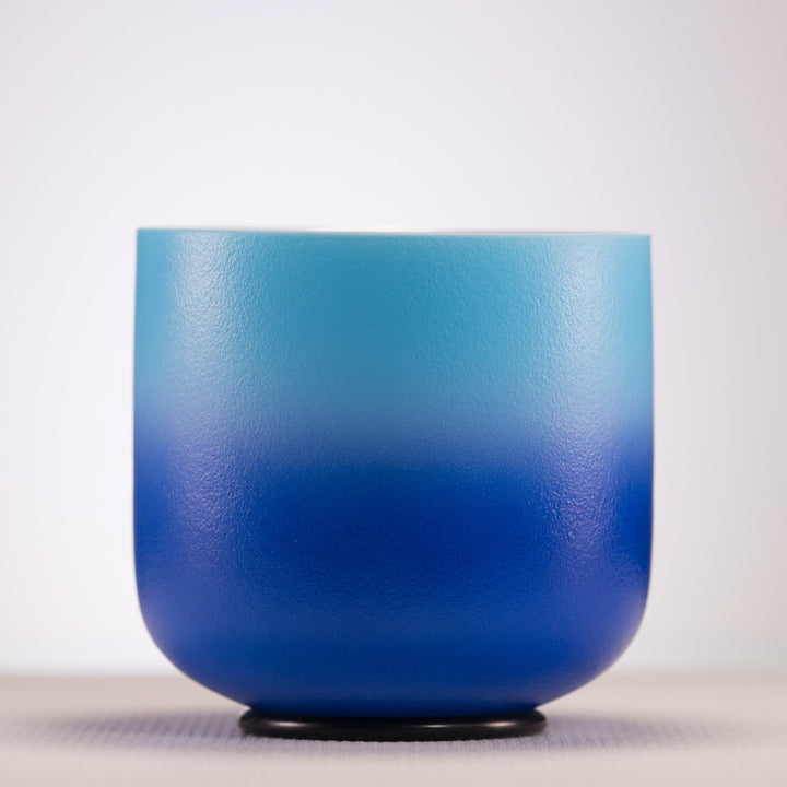 6.75" A#+3 Frosted Father Sky Crystal Singing Bowl