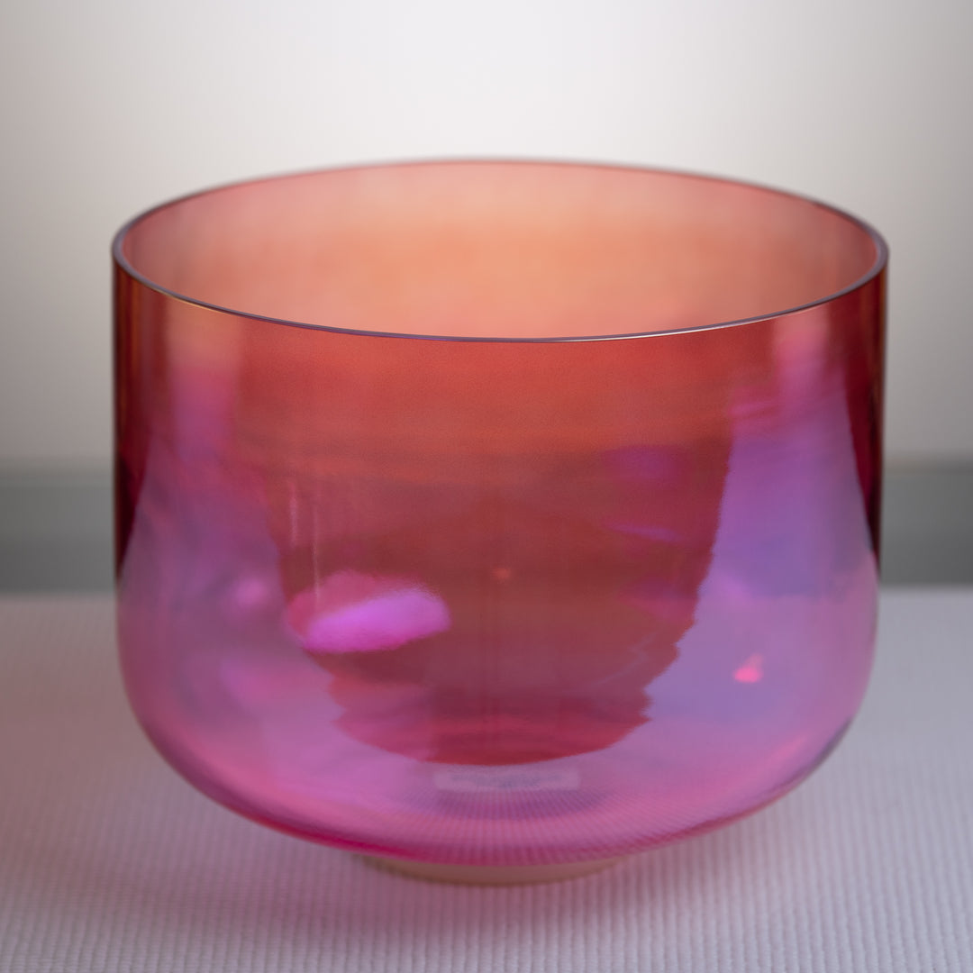 11" G#+20 Rose Blossom Crystal Singing Bowl