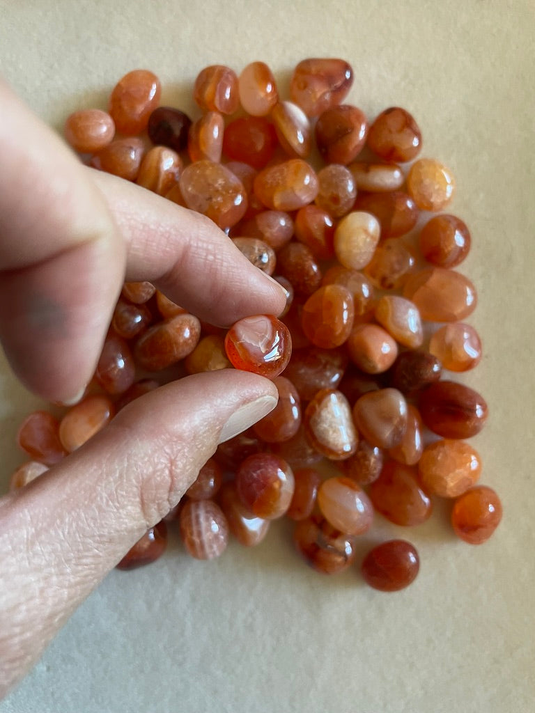 Carnelian Mini Tumbles