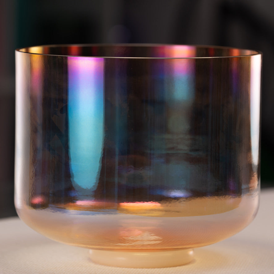 10" A#+12 Summer Sun Crystal Singing Bowl