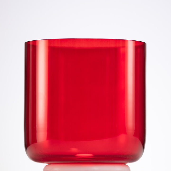 6" G-44 Ruby Ray Crystal Singing Bowl
