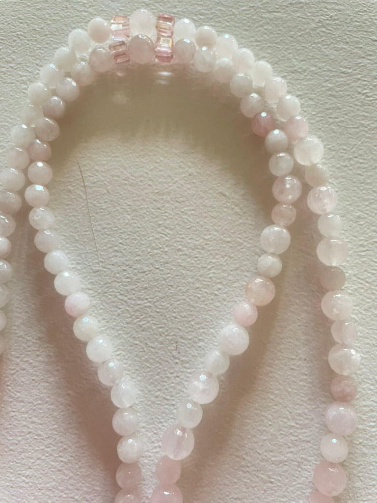 Rose Quartz Mala