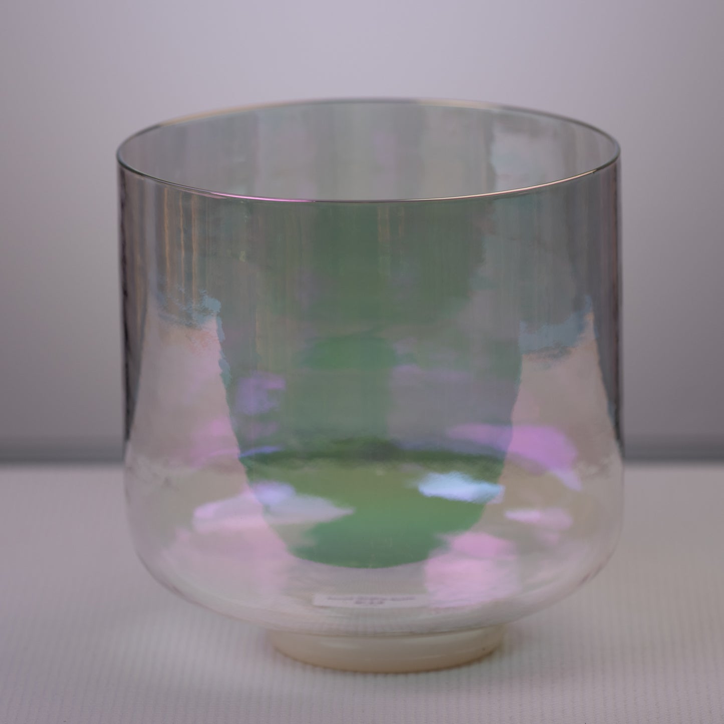 9" F-6 Prismatic Crystal Singing Bowl, Perfect Pitch, Sacred Singing Bowls