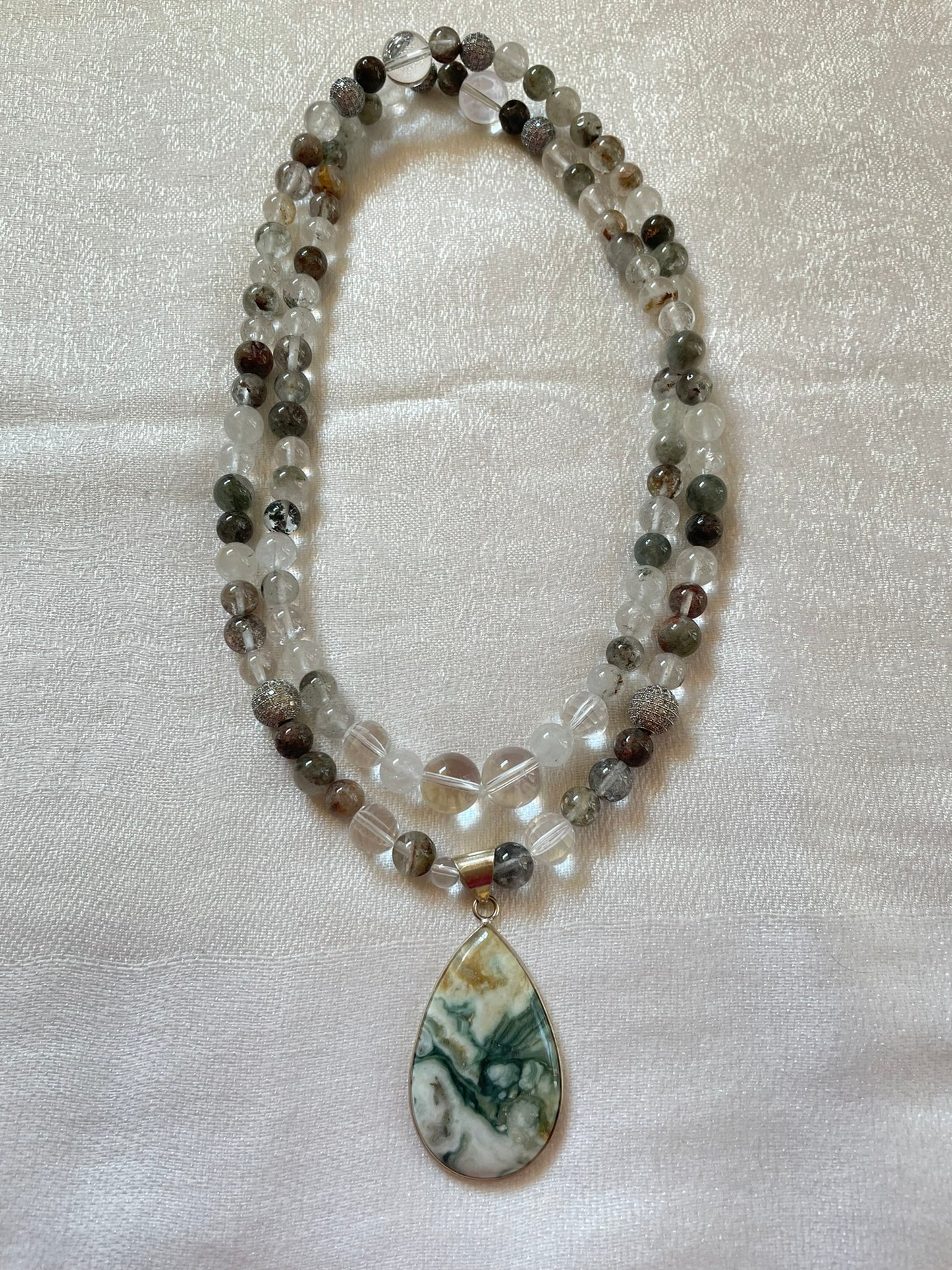 Garden Quartz Mala