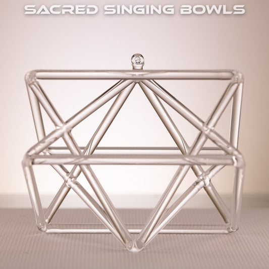 10" Crystal Merkaba, Sacred Singing Bowls
